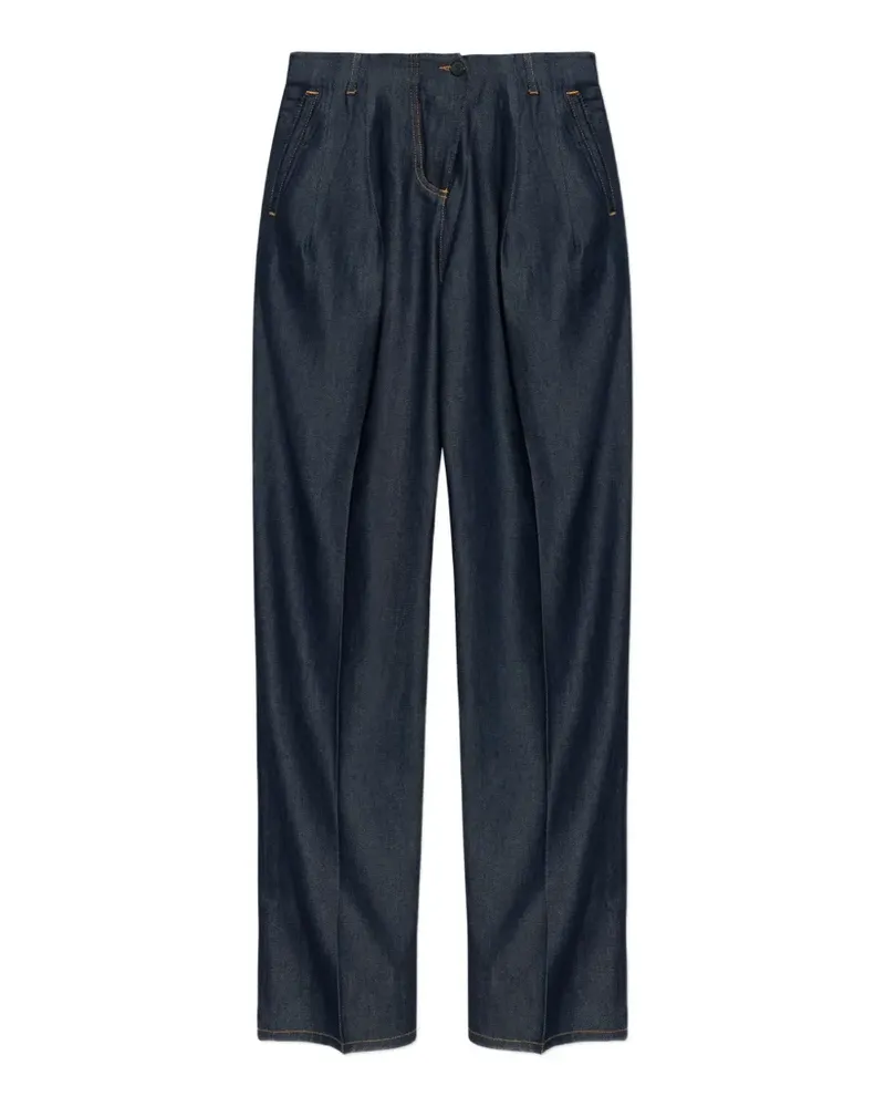 IRO Chasing pleated jeans - Blau Blau