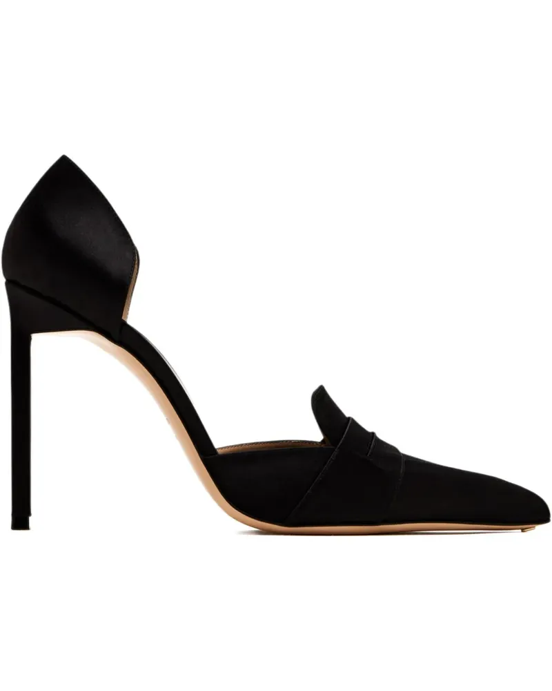 Tom Ford Eva D'Orsay Pumps 105mm - Schwarz Schwarz
