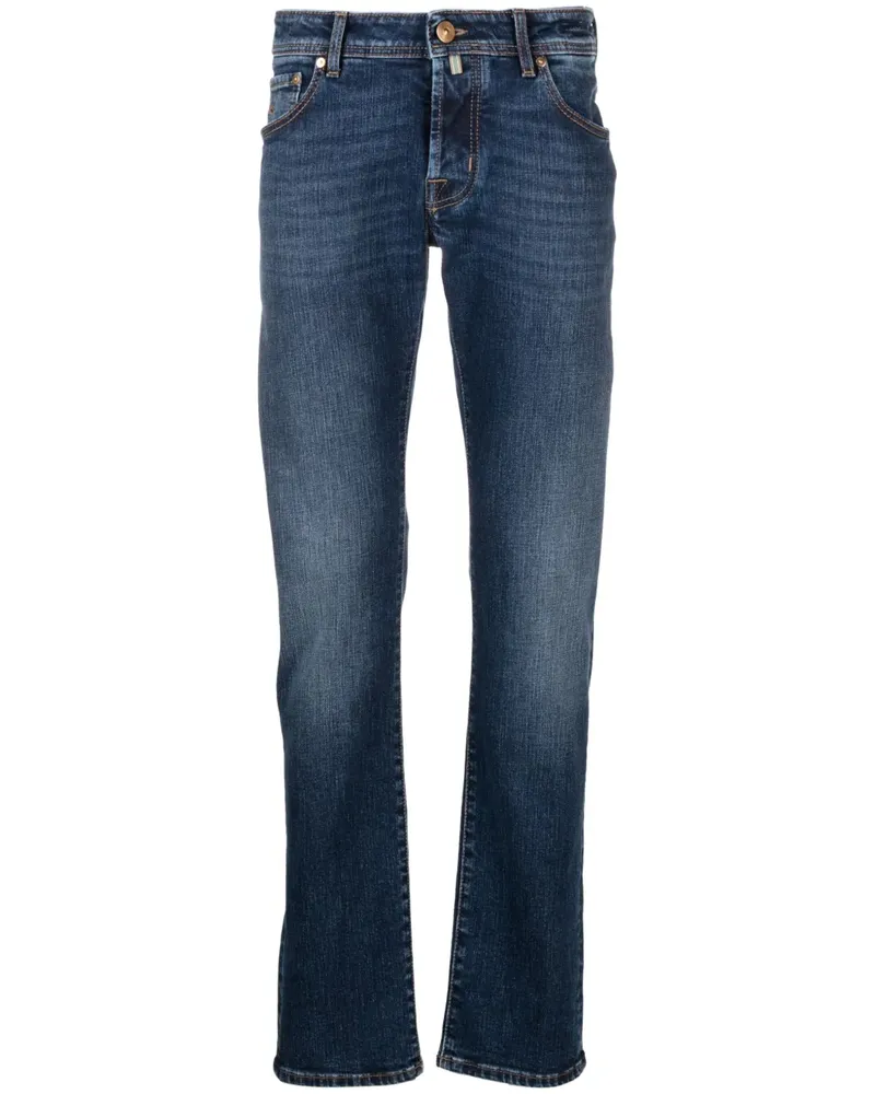 Jacob Cohën Nick Slim-Fit-Jeans - Blau Blau