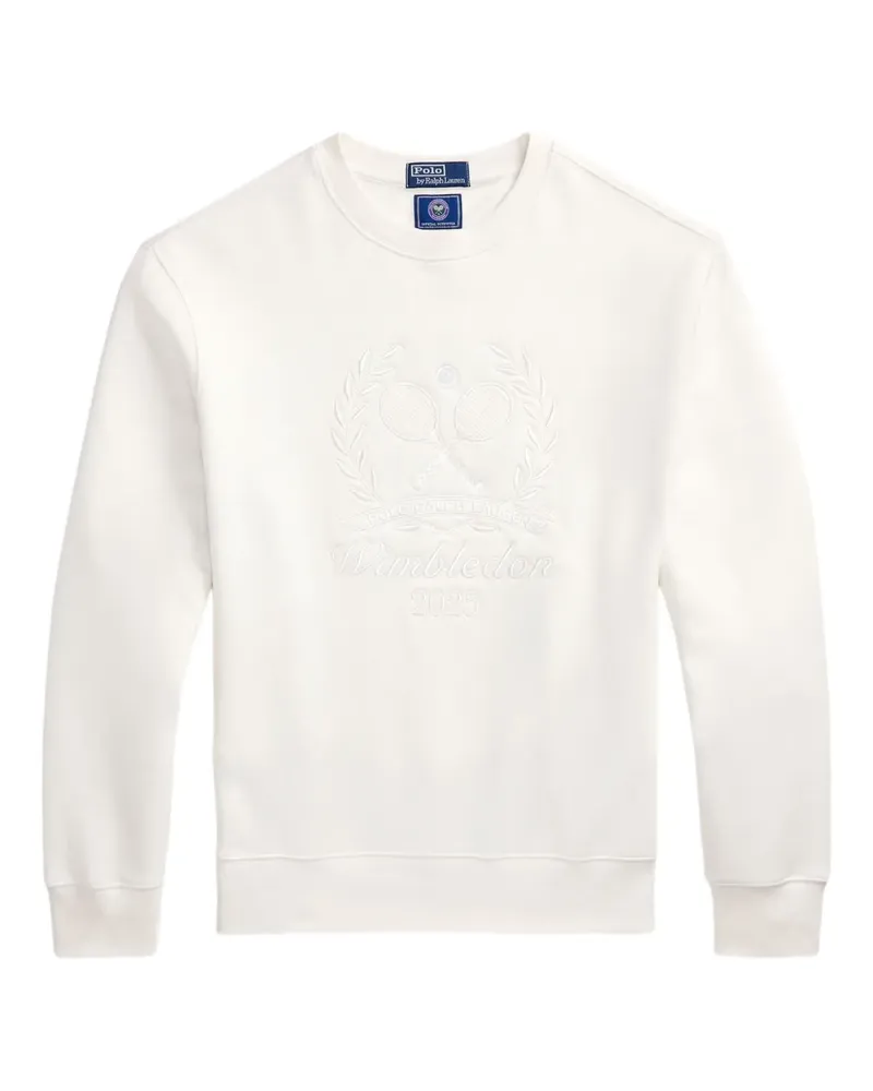 Ralph Lauren x Wimbeldon Sweatshirt mit Stickerei - Weiß Weiß