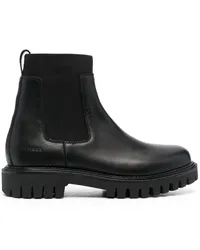 Tommy Hilfiger Chelsea-Boots mit Profilsohle Schwarz