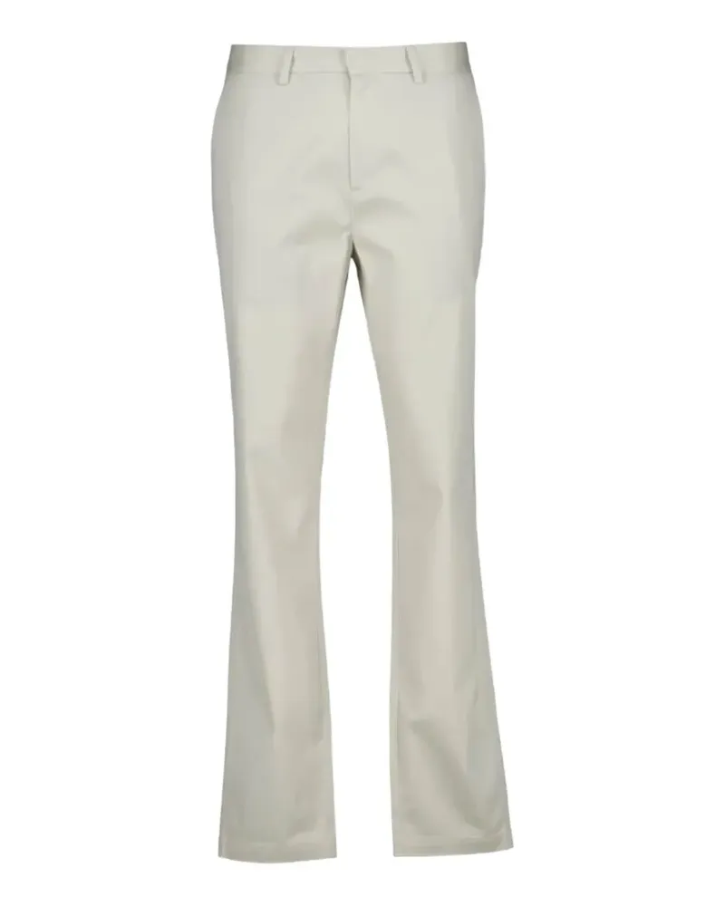 Gant belt-loops straight-leg trousers - Nude Nude