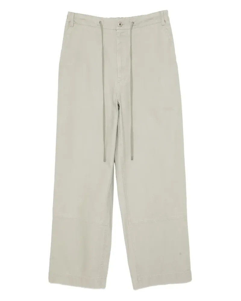 LOW CLASSIC Ausgeblichene Hose - Grün Grün