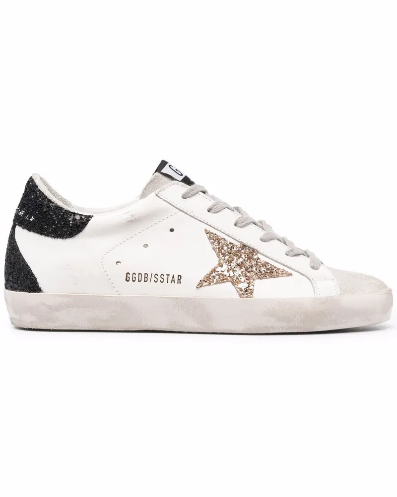 Golden Goose Sneakers mit Stern-Patch - Weiß Weiß