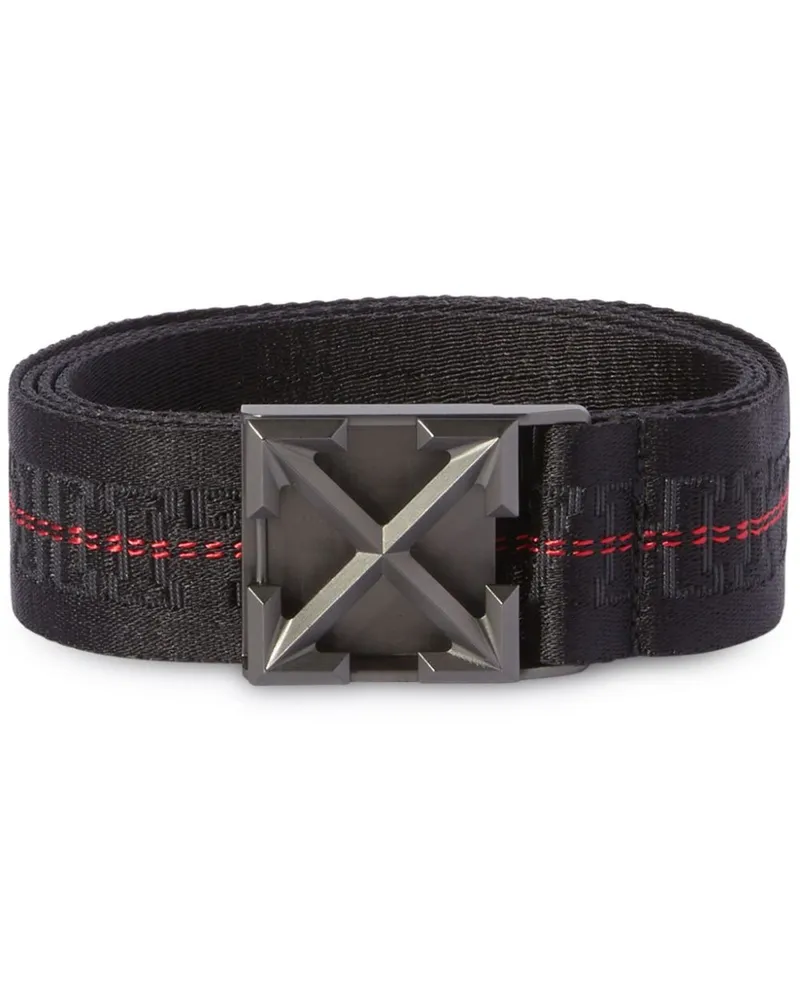 OFF-WHITE Arrow Tape Gürtel - Schwarz Schwarz