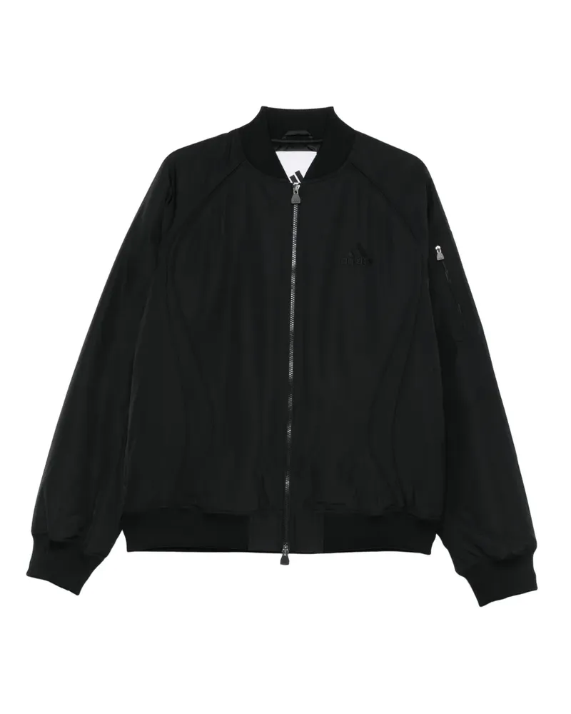 adidas Teamgeist Bomberjacke - Schwarz Schwarz