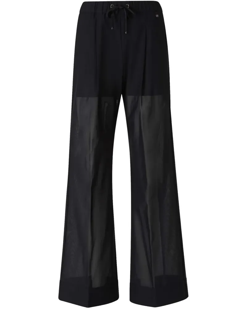 Herno Ausgestellte Hose - Schwarz Schwarz