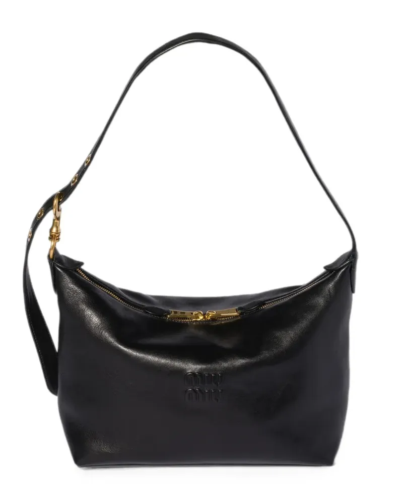 Miu Miu nappa leather bag - Schwarz Schwarz