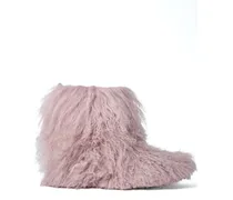 Classic Short Fluff Stiefel - Rosa