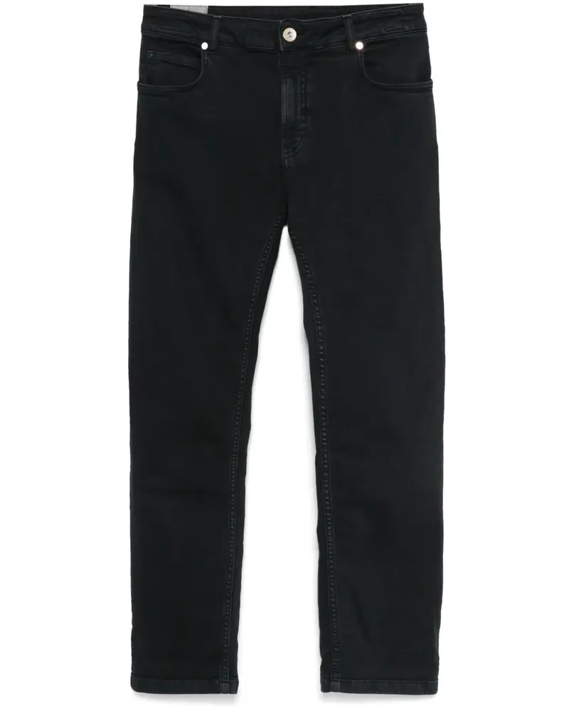 Eleventy Hose mit schmalem Schnitt - Schwarz Schwarz