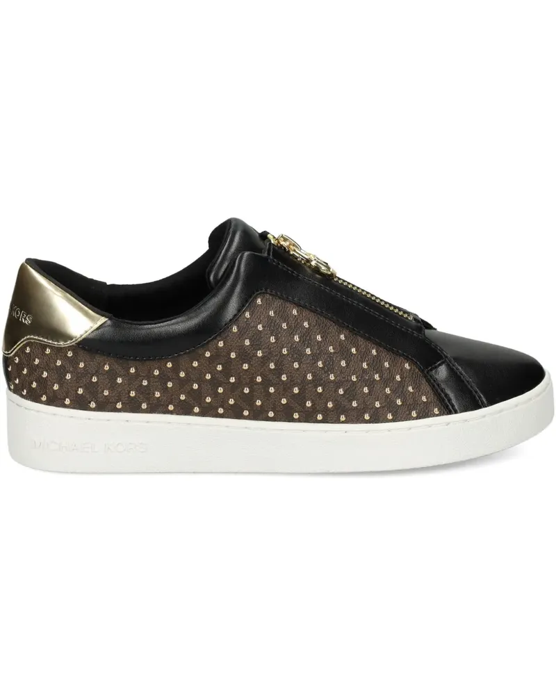 Michael Kors Keaton Sneakers mit Nieten - Braun Braun