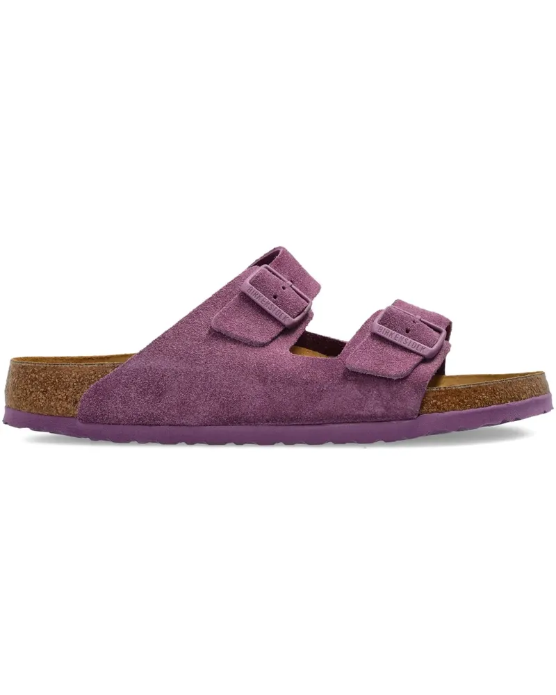 Birkenstock Arizona Pantoletten mit Schnallen - Violett Violett
