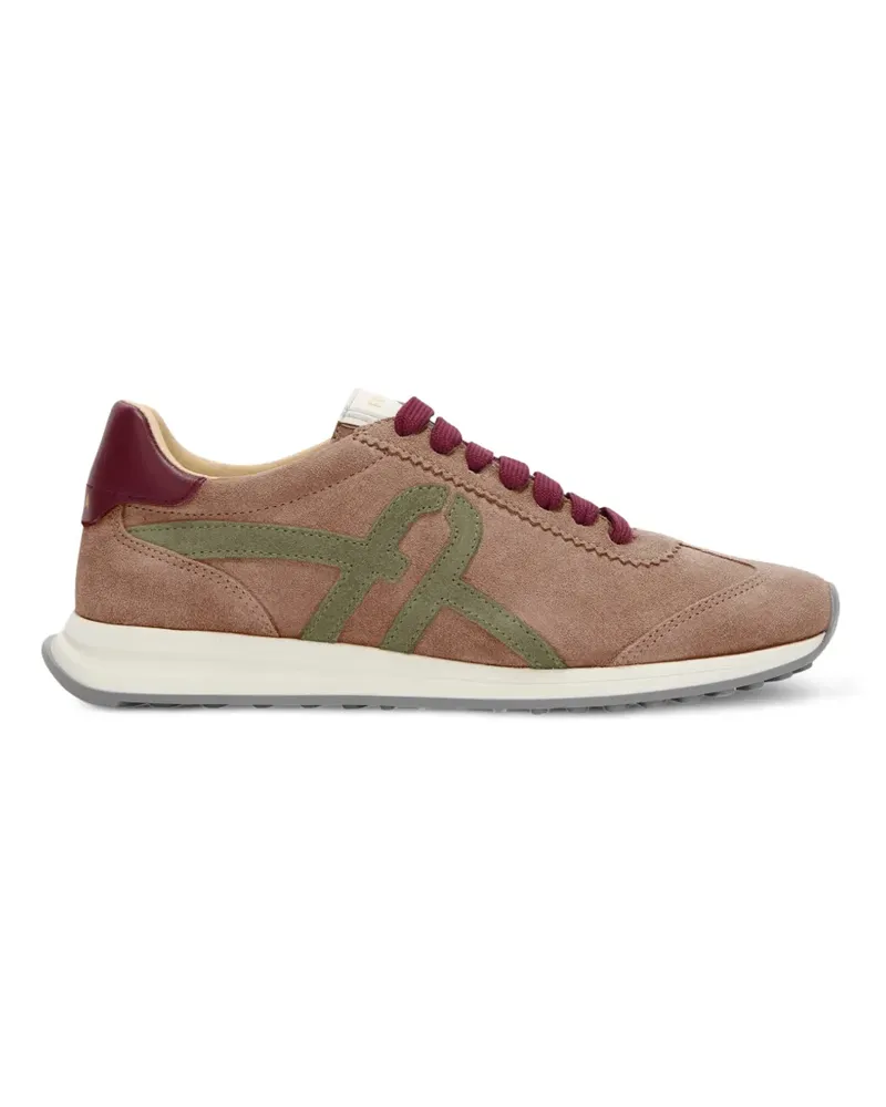 Furla Retrò Sneakers mit Logo - Nude Nude