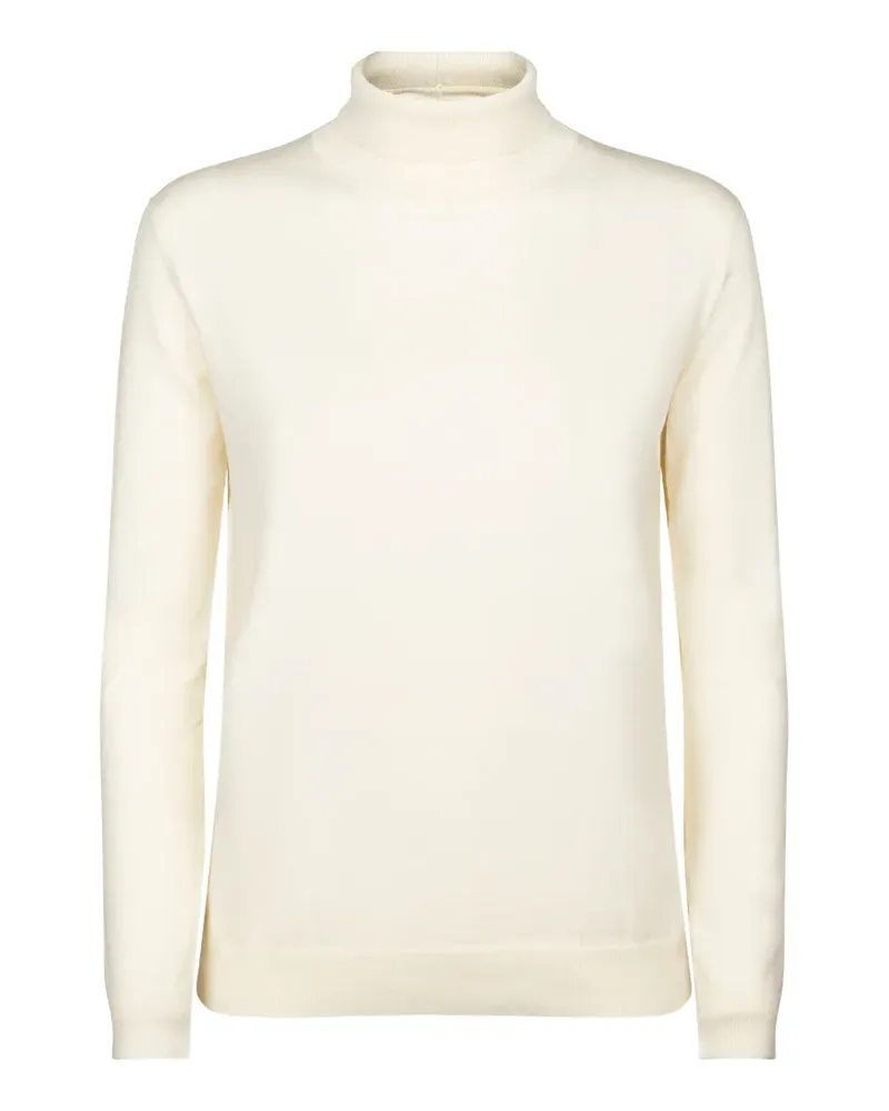 Max Mara roll-neck long-sleeved sweater - Weiß Weiß