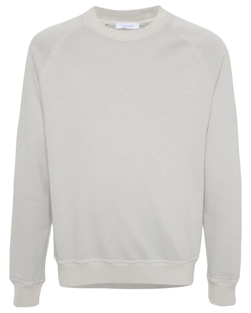 Cruciani Klassisches Sweatshirt Grau