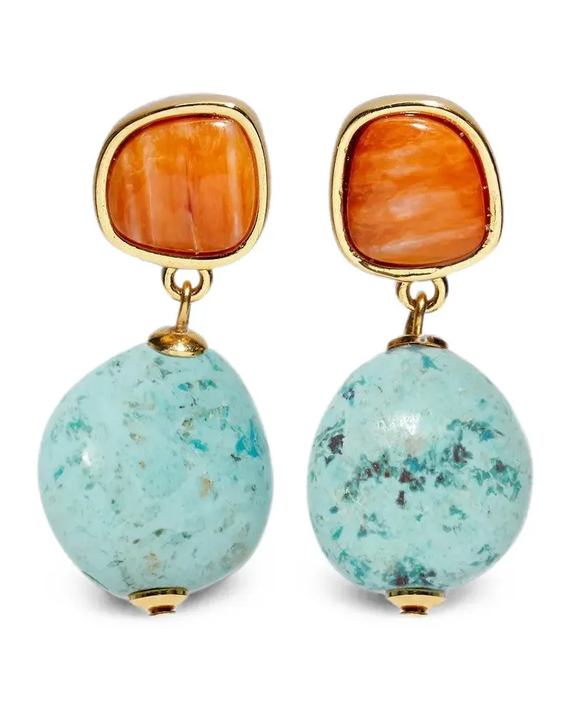 Lizzie Fortunato Citrus Splash drop earrings - Grün Grün