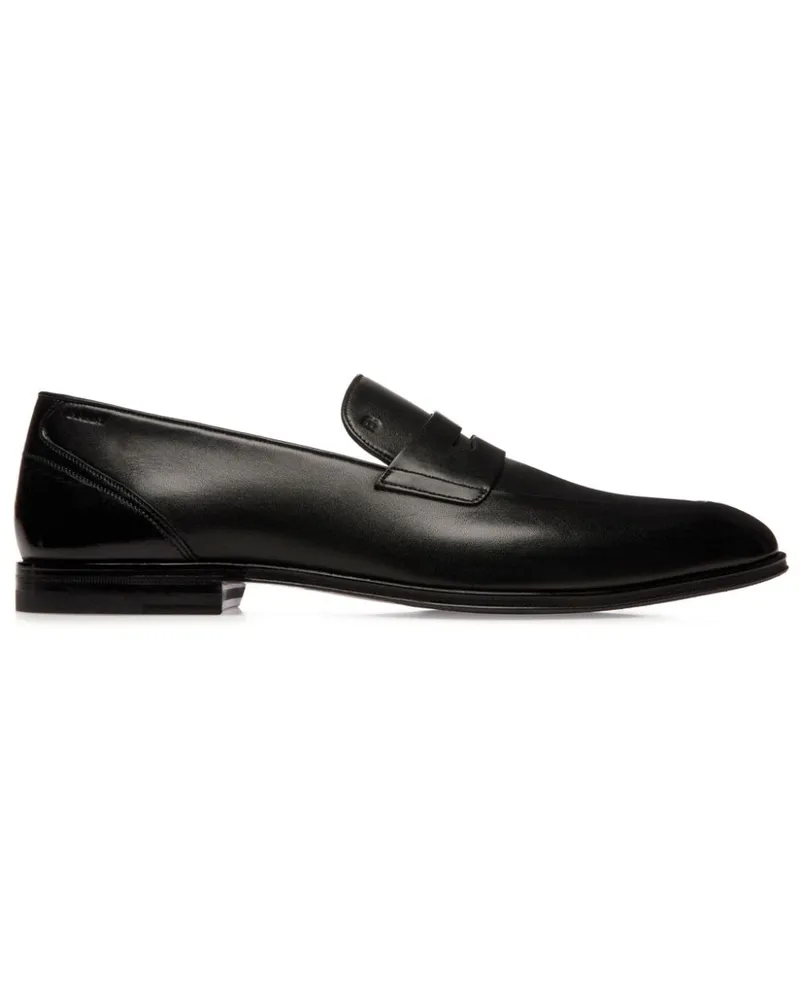 Bally Penny-Loafer aus Leder Schwarz