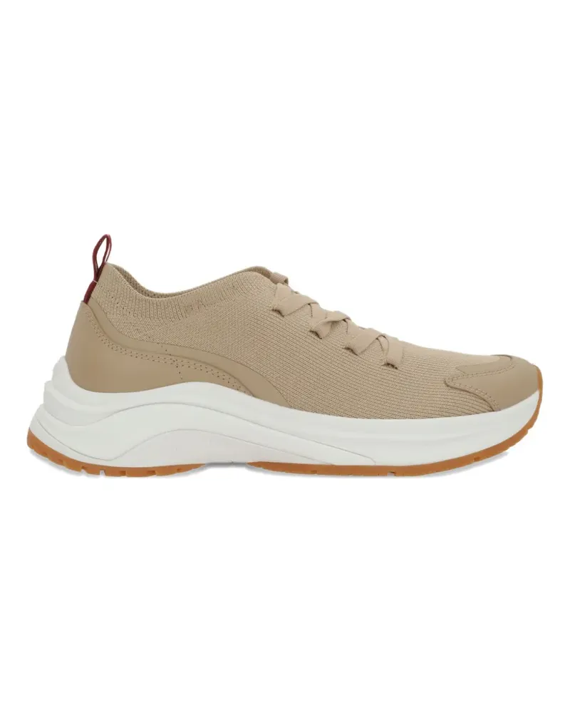 Bally Sneakers mit Schnürung - Nude Nude