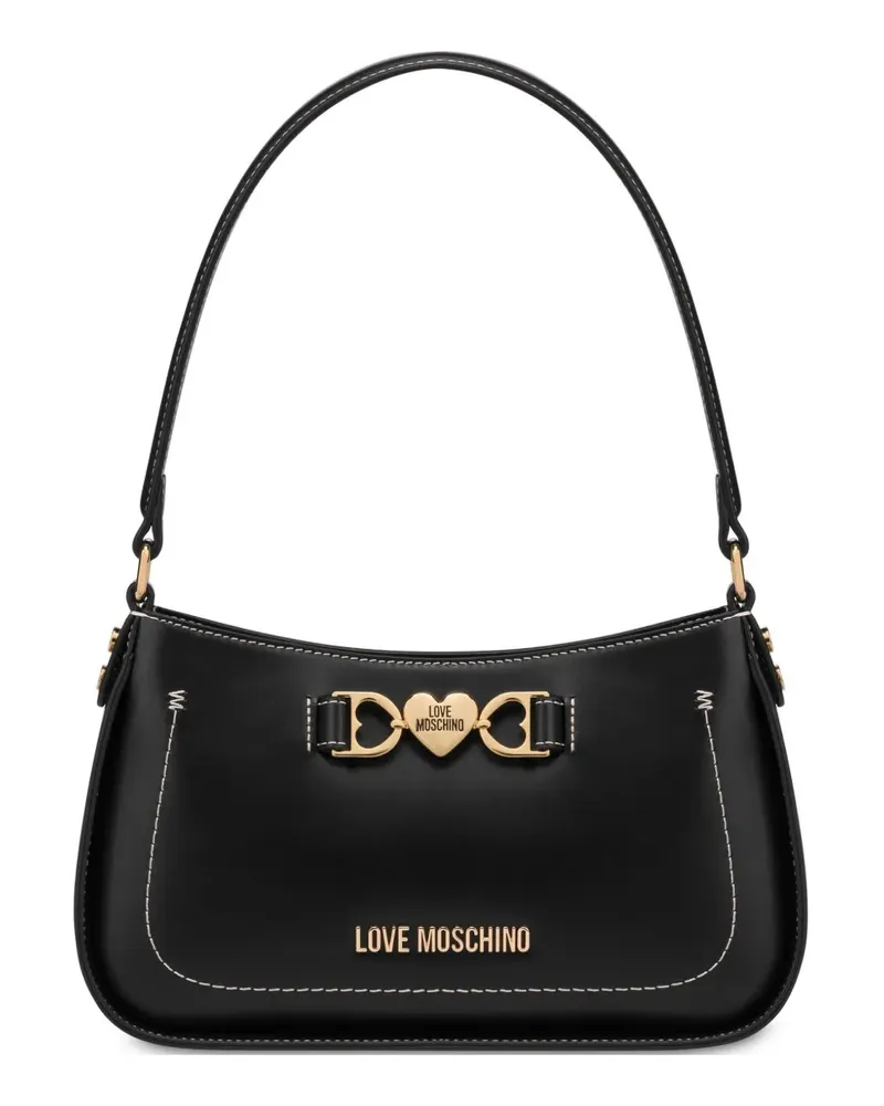 Moschino Love Schultertasche - Schwarz Schwarz