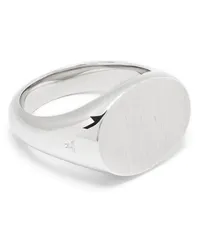 Tom Wood Ivy satin-finish ring Silber