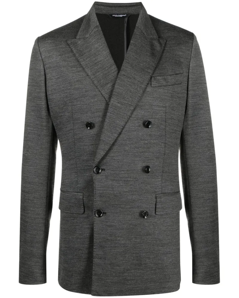 Dolce & Gabbana Doppelreihiges Sakko - Grau Grau