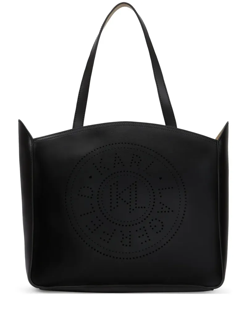 Karl Lagerfeld Mittelgroße K/Circle Tote Bag - Schwarz Schwarz