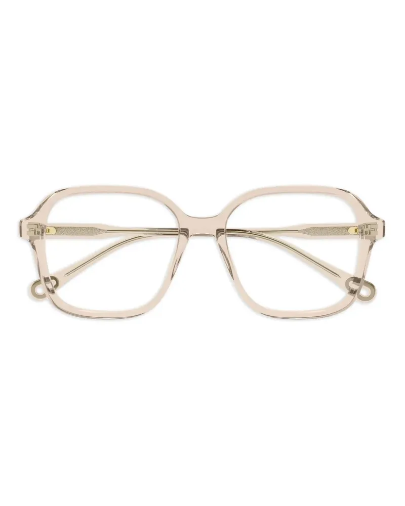 Chloé Brille mit eckigem Gestell - Rosa Rosa