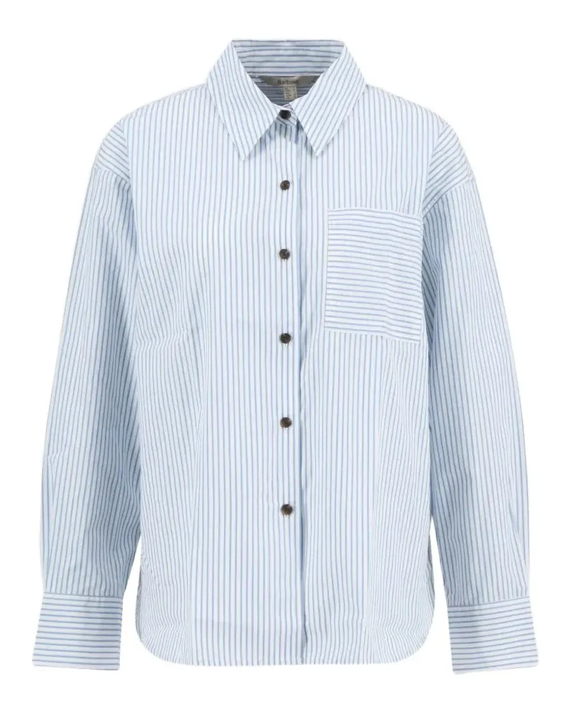 Barbour Polly striped shirt - Blau Blau