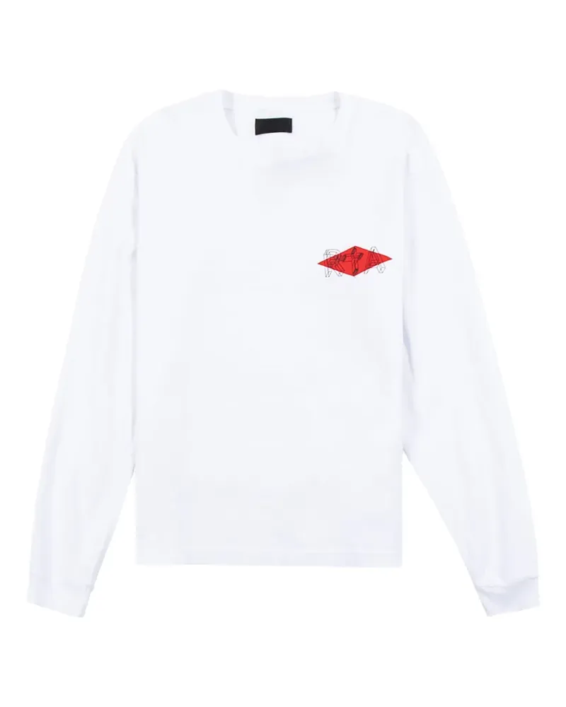 RTA Klassisches Sweatshirt - Weiß Weiß