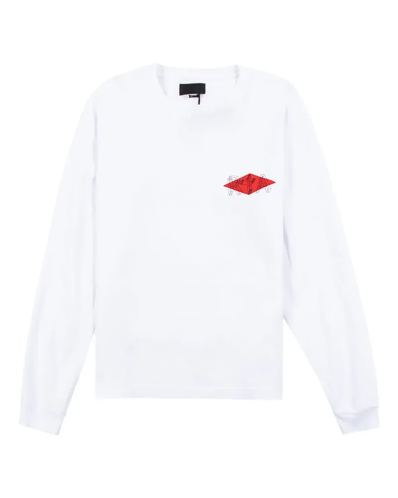 RTA long-sleeve sweatshirt - Weiß Weiß