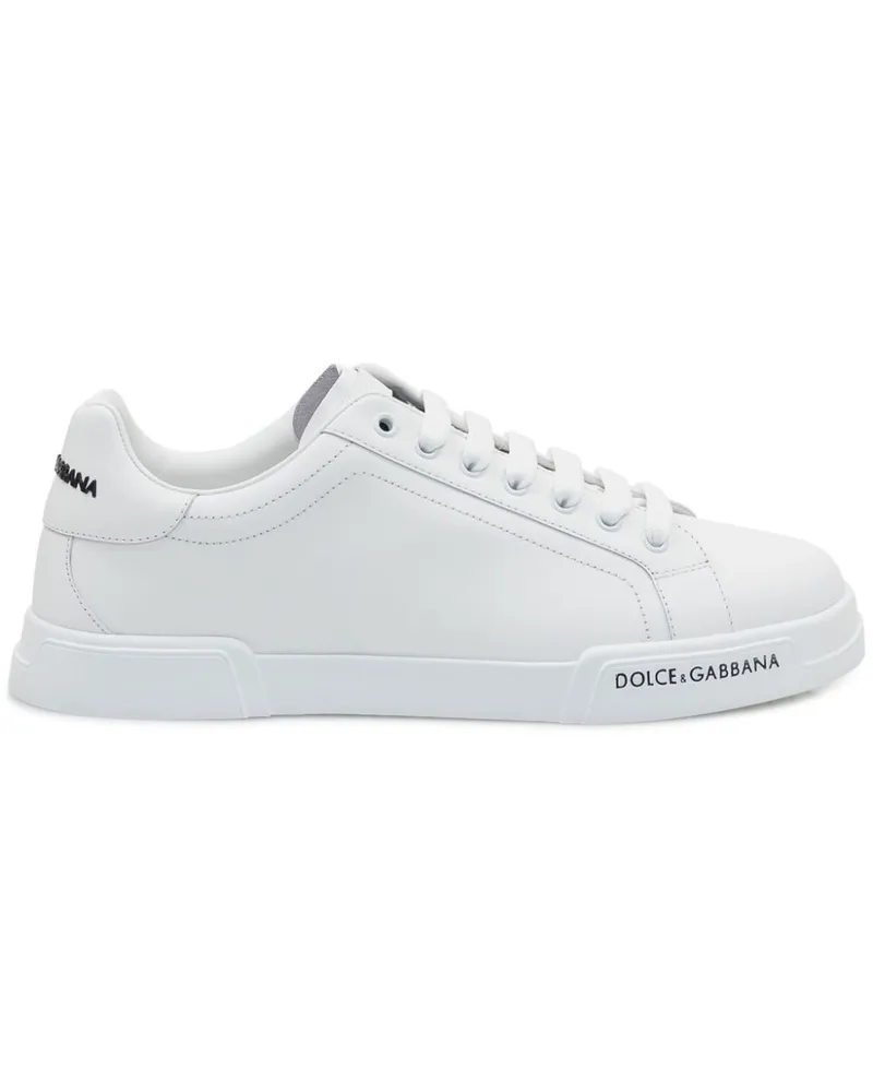 Dolce & Gabbana Portofino Sneakers - Weiß Weiß