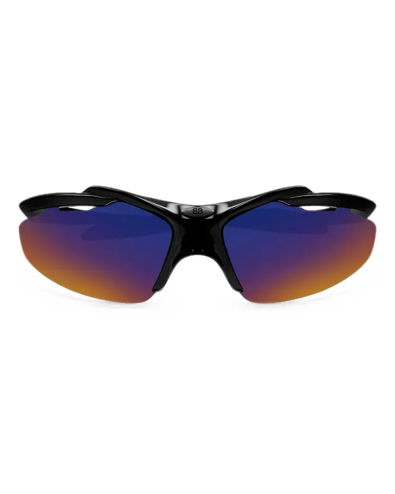 Balenciaga Turbo-D-Frame sunglasses - Schwarz Schwarz