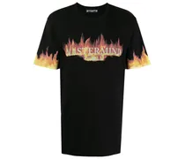 T-Shirt mit Flammen-Logo