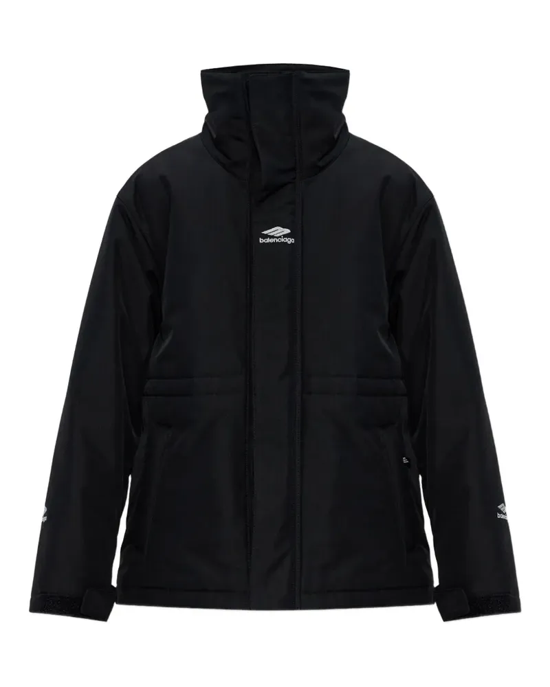Balenciaga Ela 3B zip-fastening ski jacket - Schwarz Schwarz
