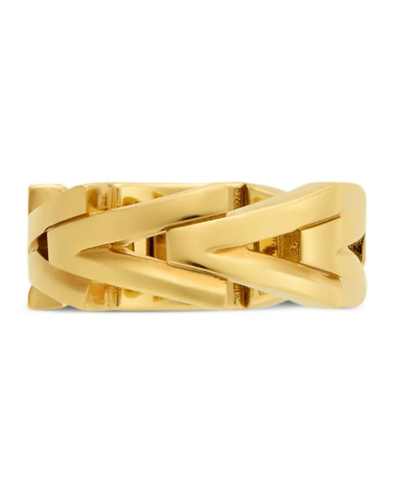 Versace V2025 Chain Ring - Gold Gold