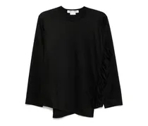 Klassisches Langarmshirt - Schwarz