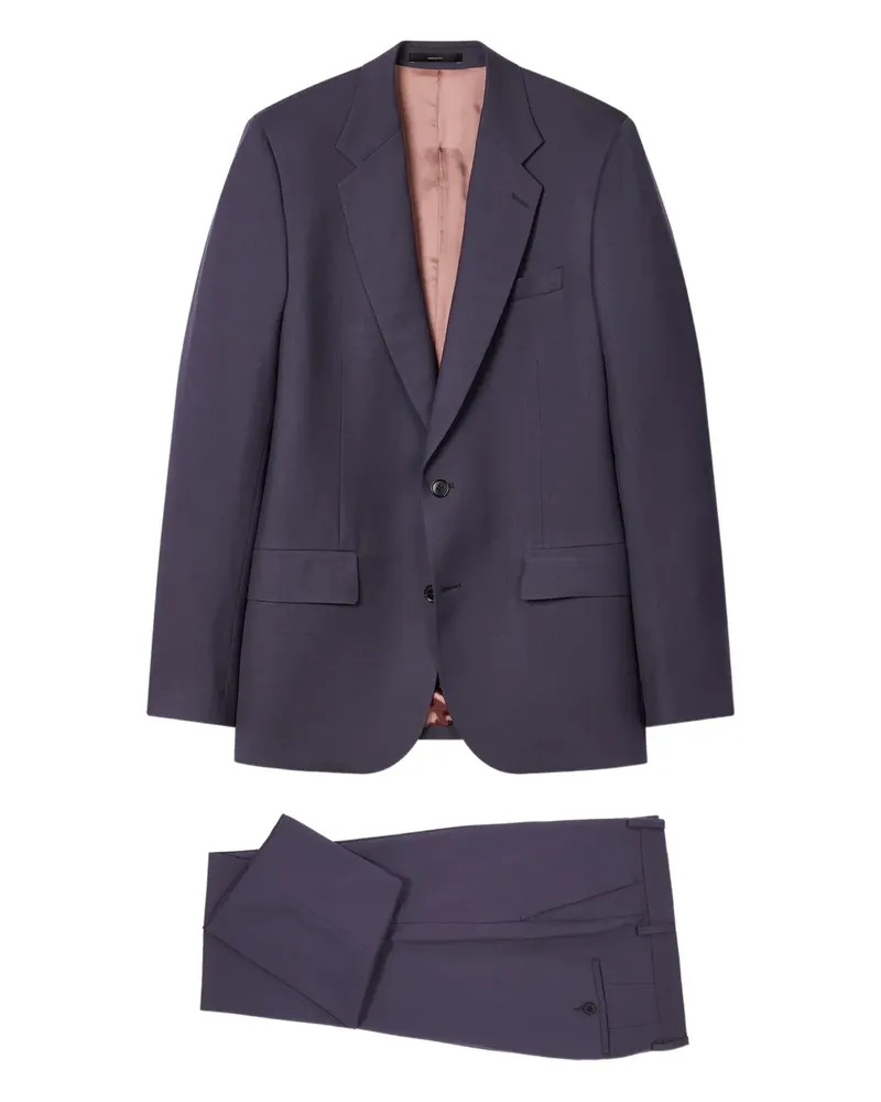Paul Smith Einreihiger Anzug - Violett Violett