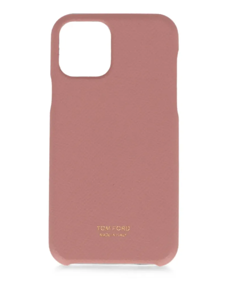 Tom Ford logo-print iPhone case - Rosa Rosa