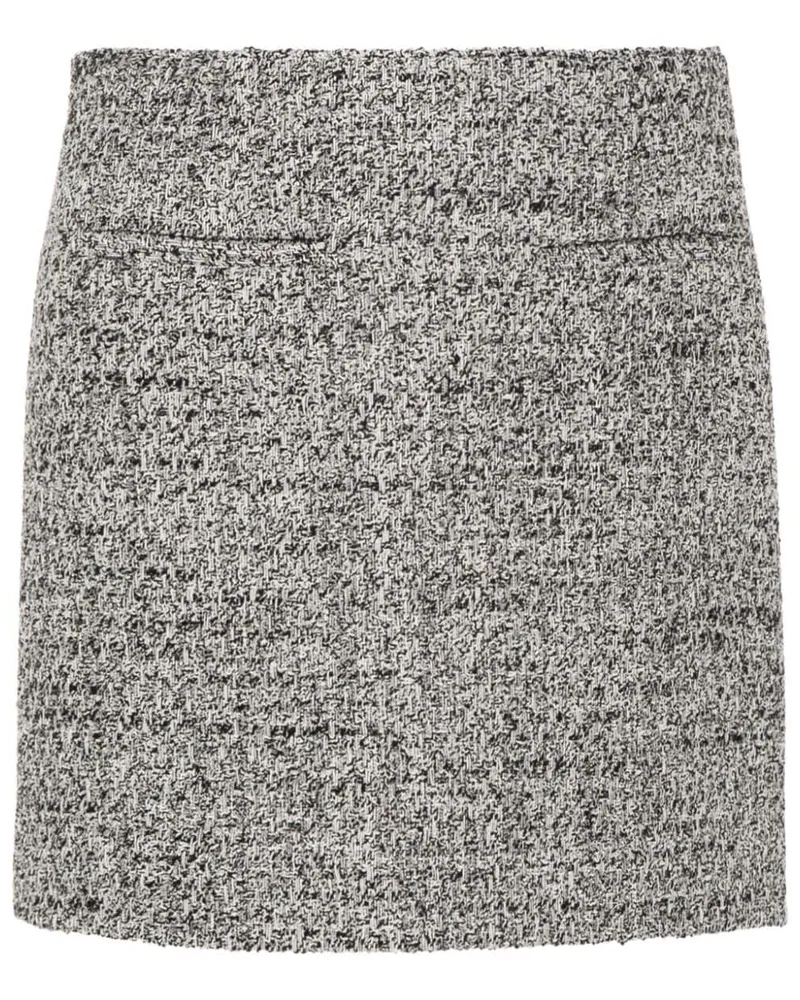 Golden Goose Minirock aus Bouclé - Schwarz Schwarz