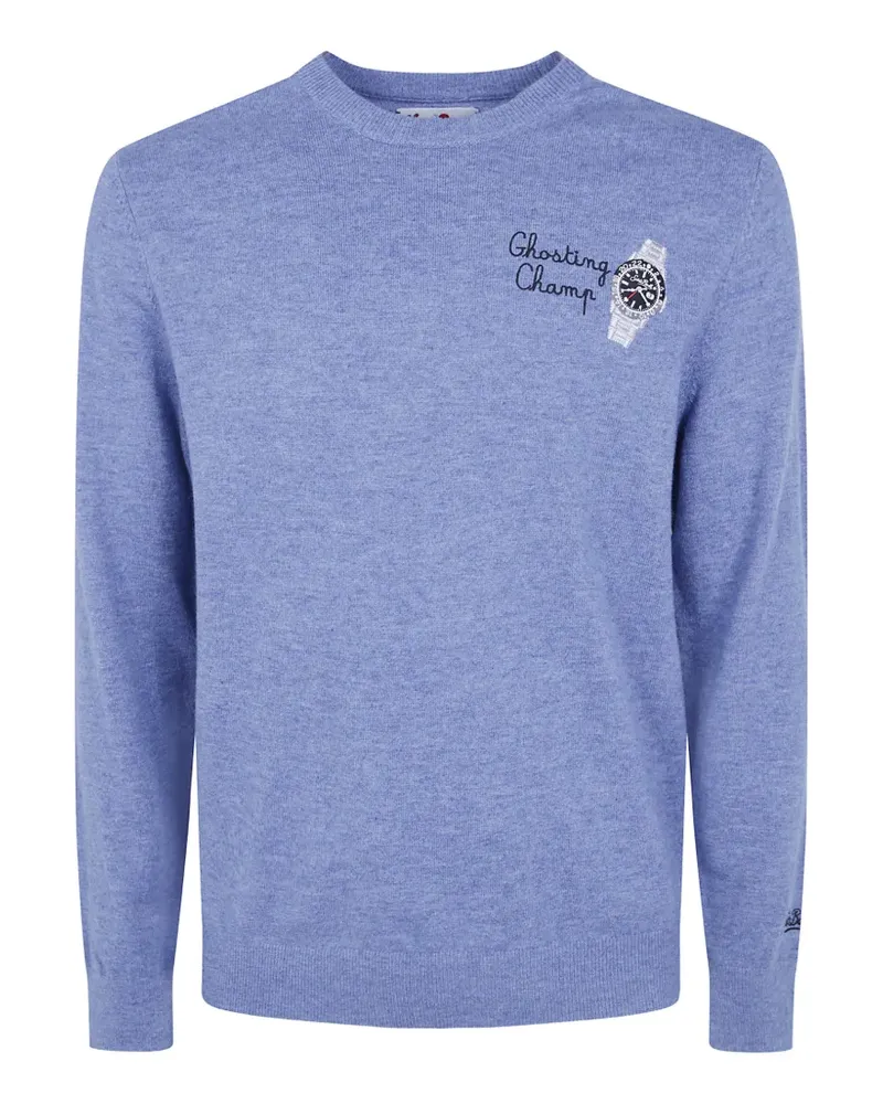 MC2 Saint Barth Ghosting Champ Wollpullover - Blau Blau