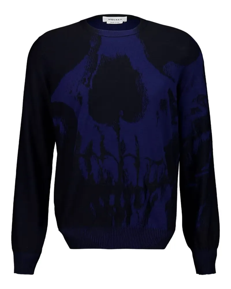 Alexander McQueen Pullover mit Rundhalsausschnitt - Schwarz Schwarz