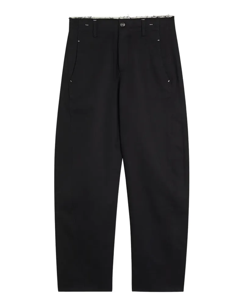 Maria Mcmanus Hollywood frayed denim - Schwarz Schwarz