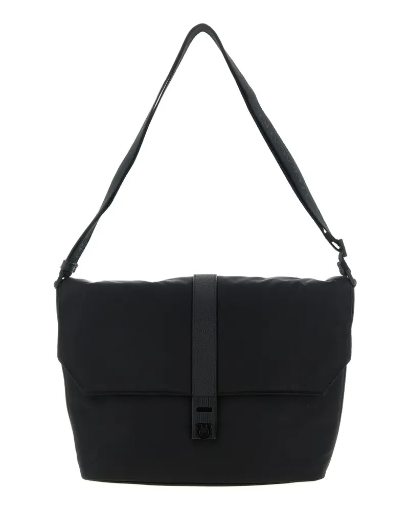 Ferragamo Gancini cross body bag - Schwarz Schwarz