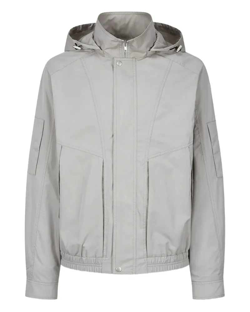 STUDIO TOMBOY Kapuzenjacke mit Kordelzug - Grau Grau
