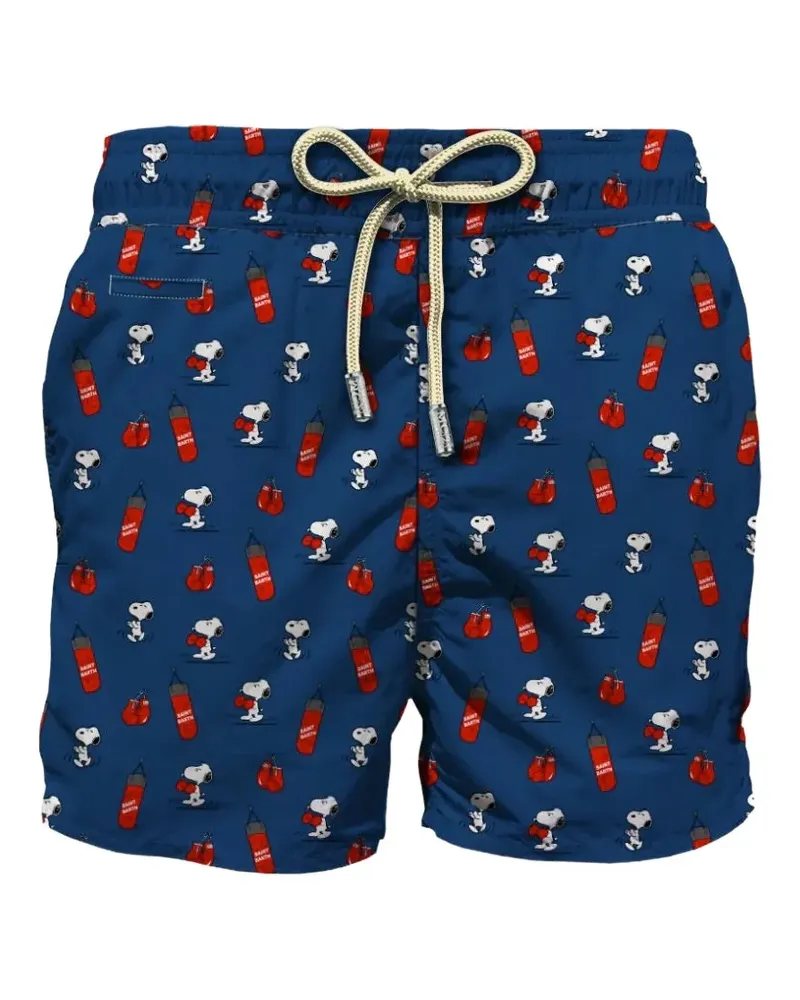 MC2 Saint Barth x Peanuts™ Jean Lighting Badeshorts - Blau Blau