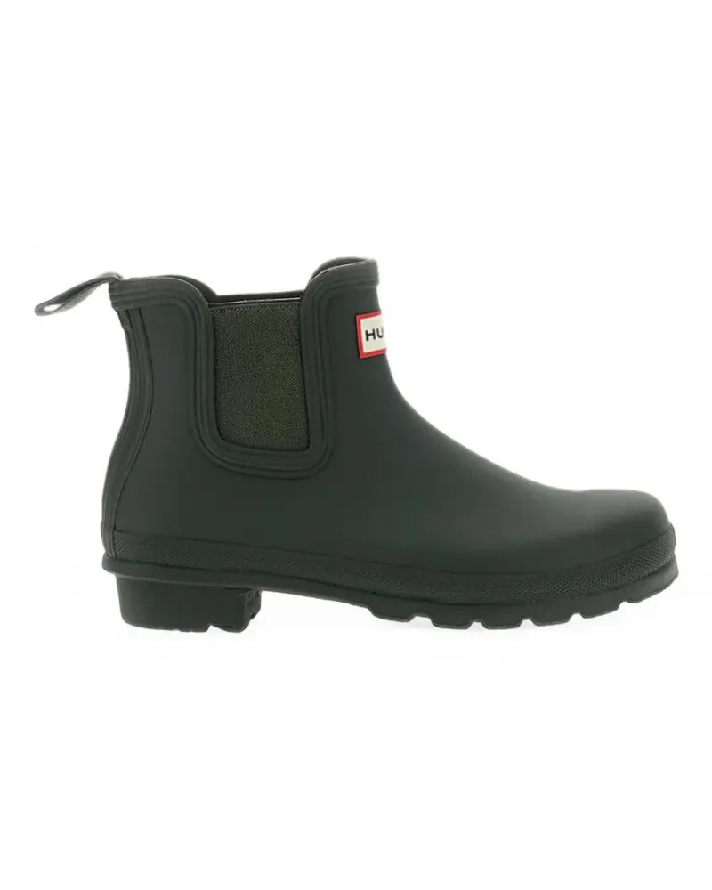 Hunter Commando matte chelsea boots - Grün Grün