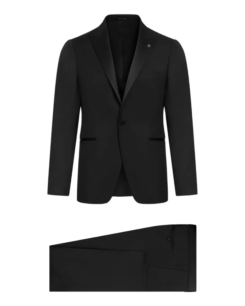 Tagliatore Dreiteiliger Anzug - Schwarz Schwarz