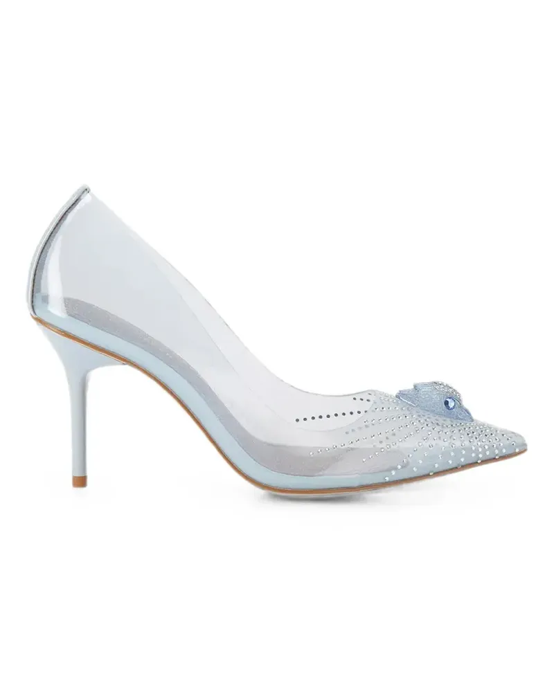 Kurt Geiger crystal-embellished Eagle pumps - Weiß Weiß