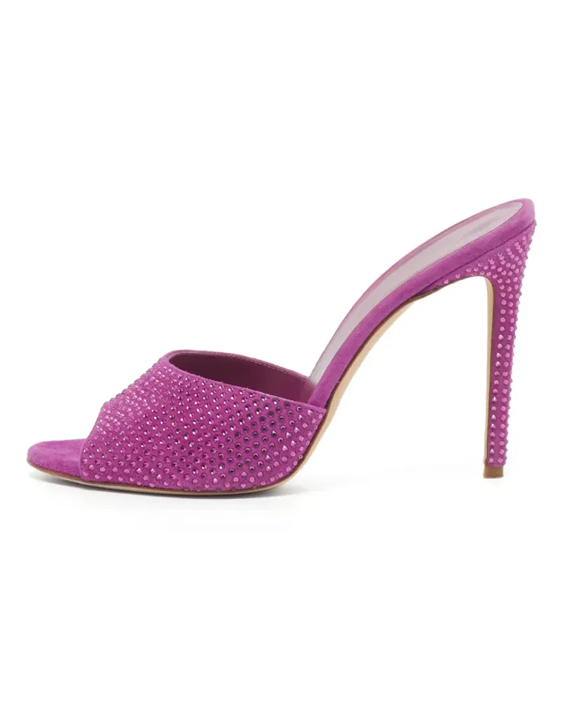 Paris Texas Holly Sandalen mit Kristallen - Violett Violett
