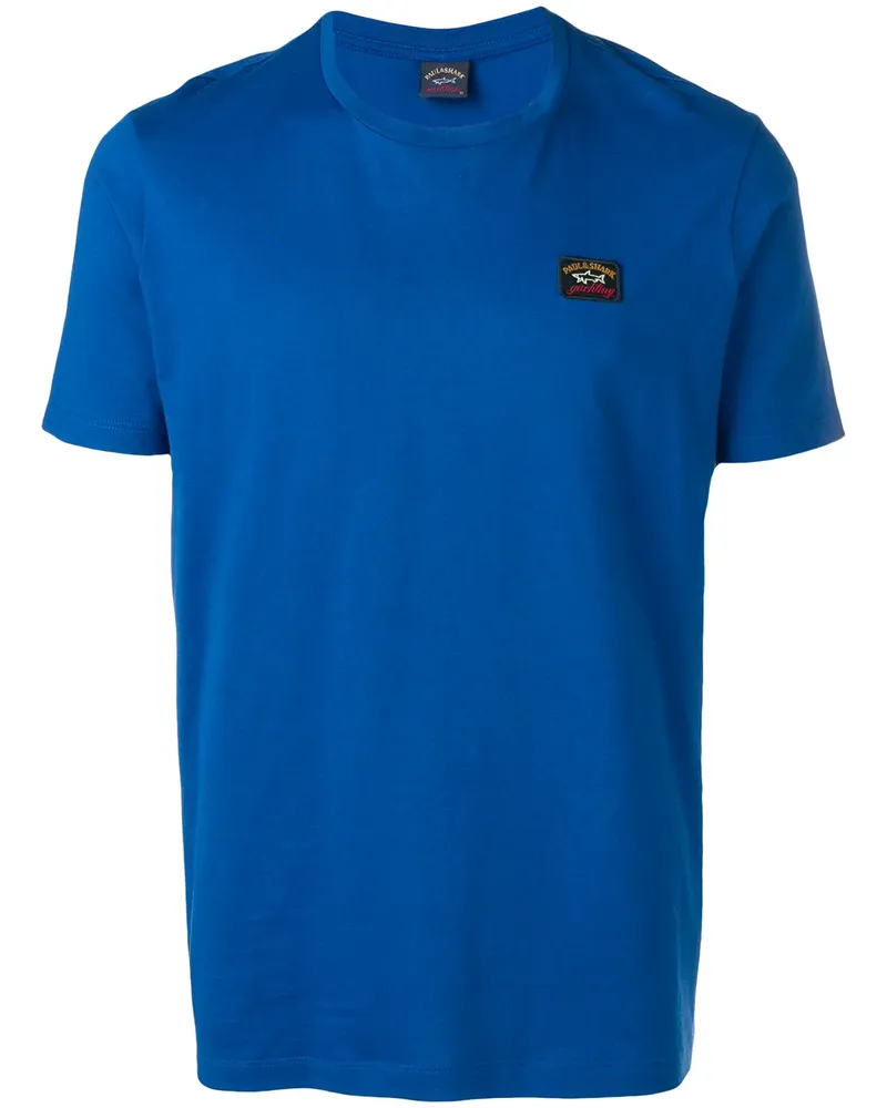 Paul & Shark T-Shirt mit rundem Ausschnitt - Blau Blau